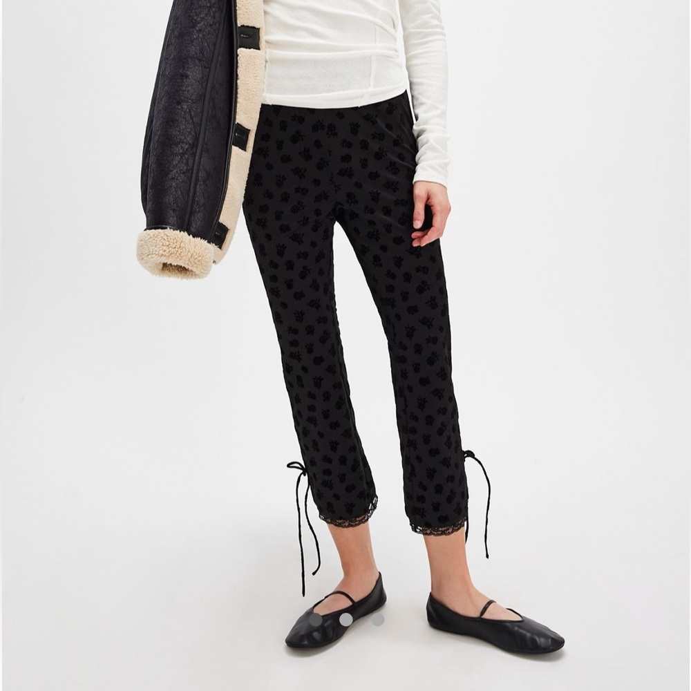 For Love and Lemons Claira Capri Pant Small